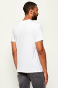 Calvin Klein Erkek Bisiklet Yaka T-shirt BEYAZ