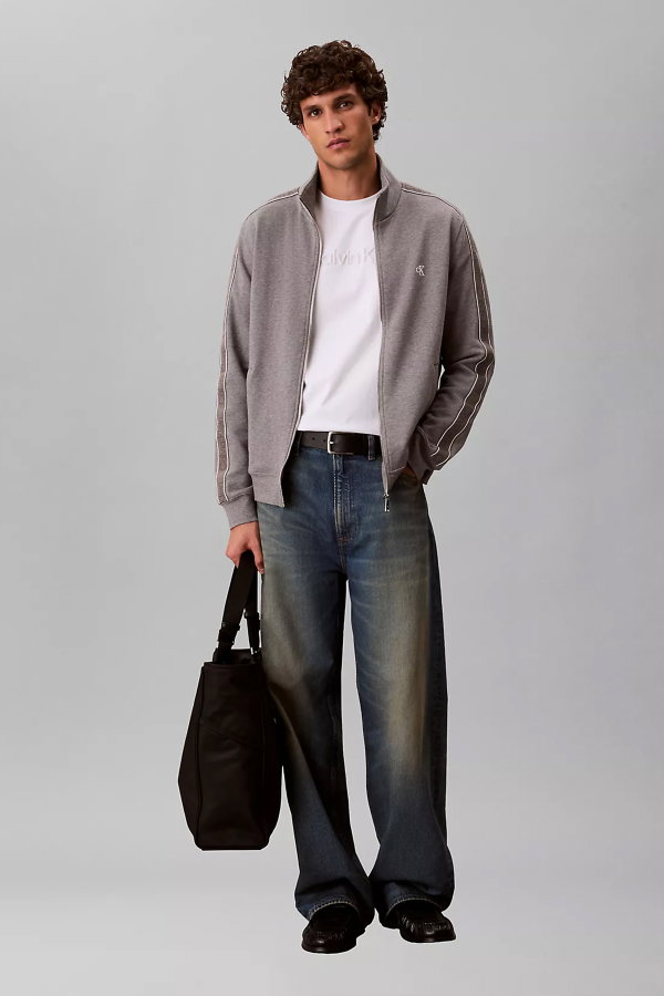Calvin Klein Erkek Bisiklet Yaka T-shirt BEYAZ