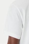 Calvin Klein Erkek Bisiklet Yaka T-shirt BEYAZ