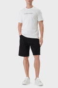 Calvin Klein Erkek Bisiklet Yaka T-shirt BEYAZ