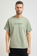 Calvin Klein Erkek Bisiklet Yaka T-shirt MINT