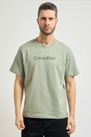 Calvin Klein Erkek Bisiklet Yaka T-shirt MINT