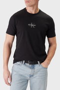 Calvin Klein Erkek Bisiklet Yaka T-shirt SIYAH