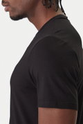 Calvin Klein Erkek Bisiklet Yaka T-shirt SIYAH