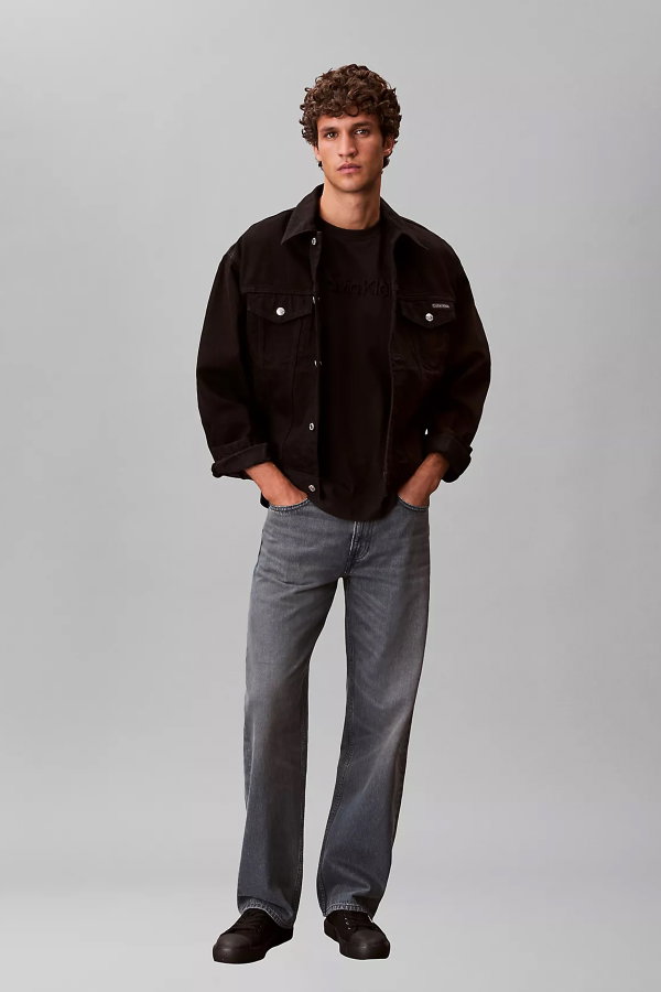 Calvin Klein Erkek Bisiklet Yaka T-shirt SIYAH