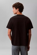 Calvin Klein Erkek Bisiklet Yaka T-shirt SIYAH