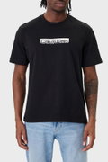 Calvin Klein Erkek Bisiklet Yaka T-shirt SIYAH