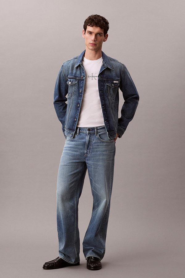 Calvin Klein Erkek Bisiklet Yaka T-shirt Beyaz