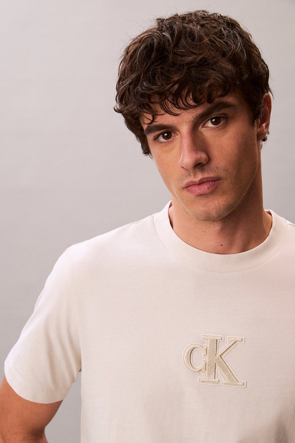 Calvin Klein Erkek Bisiklet Yaka T-shirt TAS