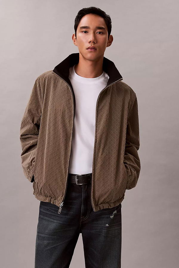 Calvin Klein Erkek Çift Taraflı Ceket HAKI
