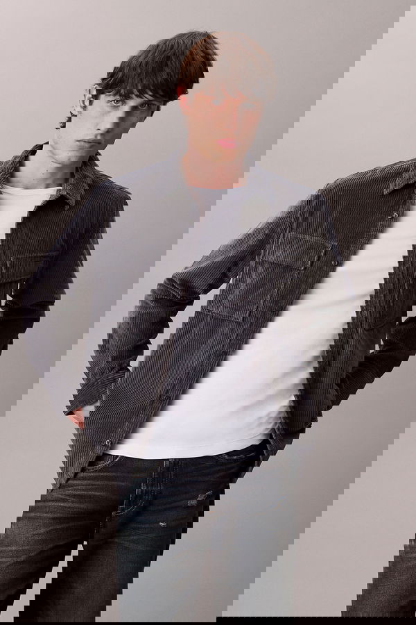 Calvin Klein Erkek Gömlek ANTRASIT