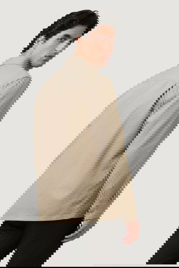 Calvin Klein Erkek Gömlek BEJ