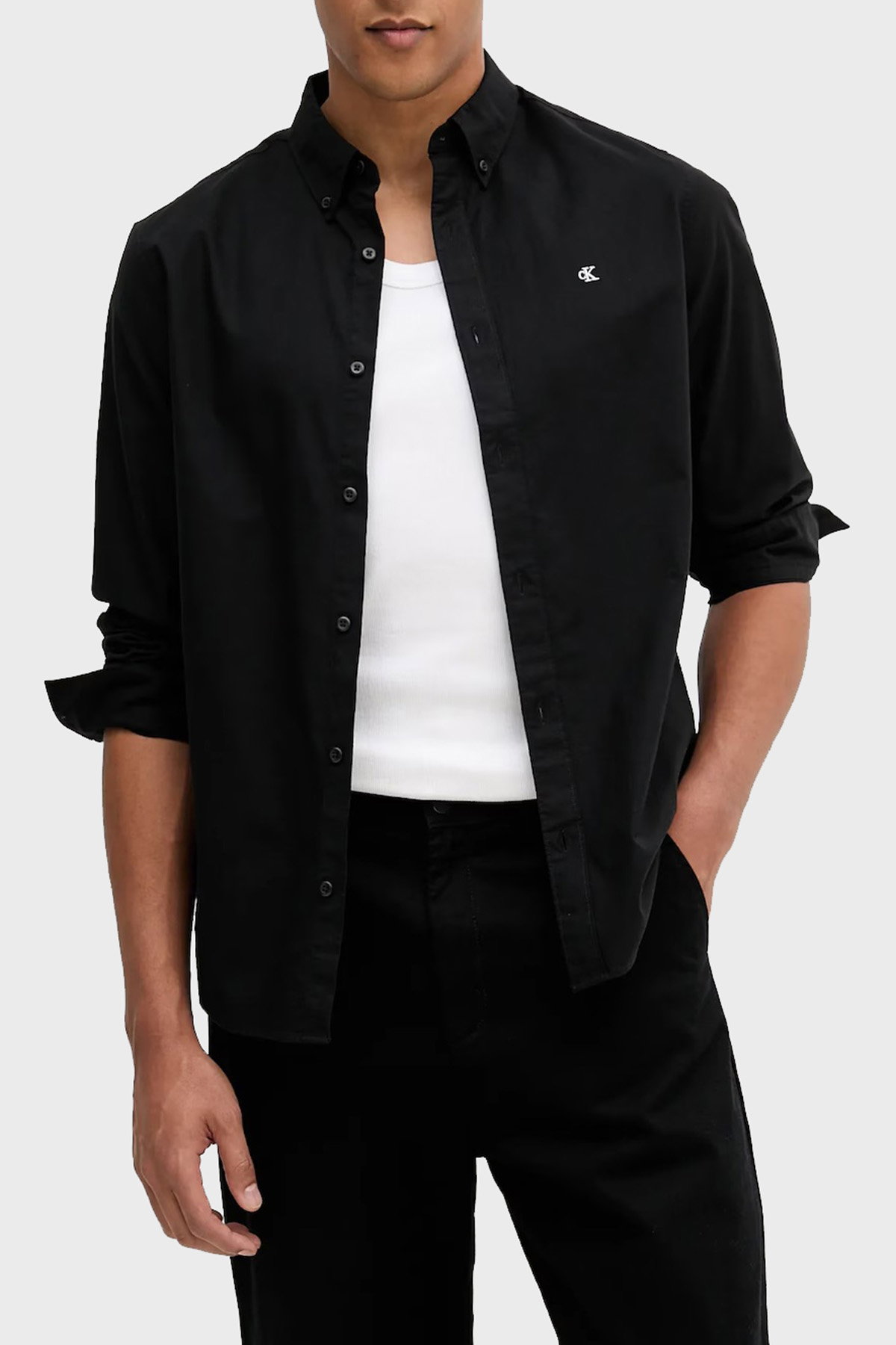 Calvin Klein Erkek Gömlek SIYAH