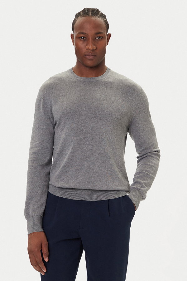 Calvin Klein Erkek Kazak GRI