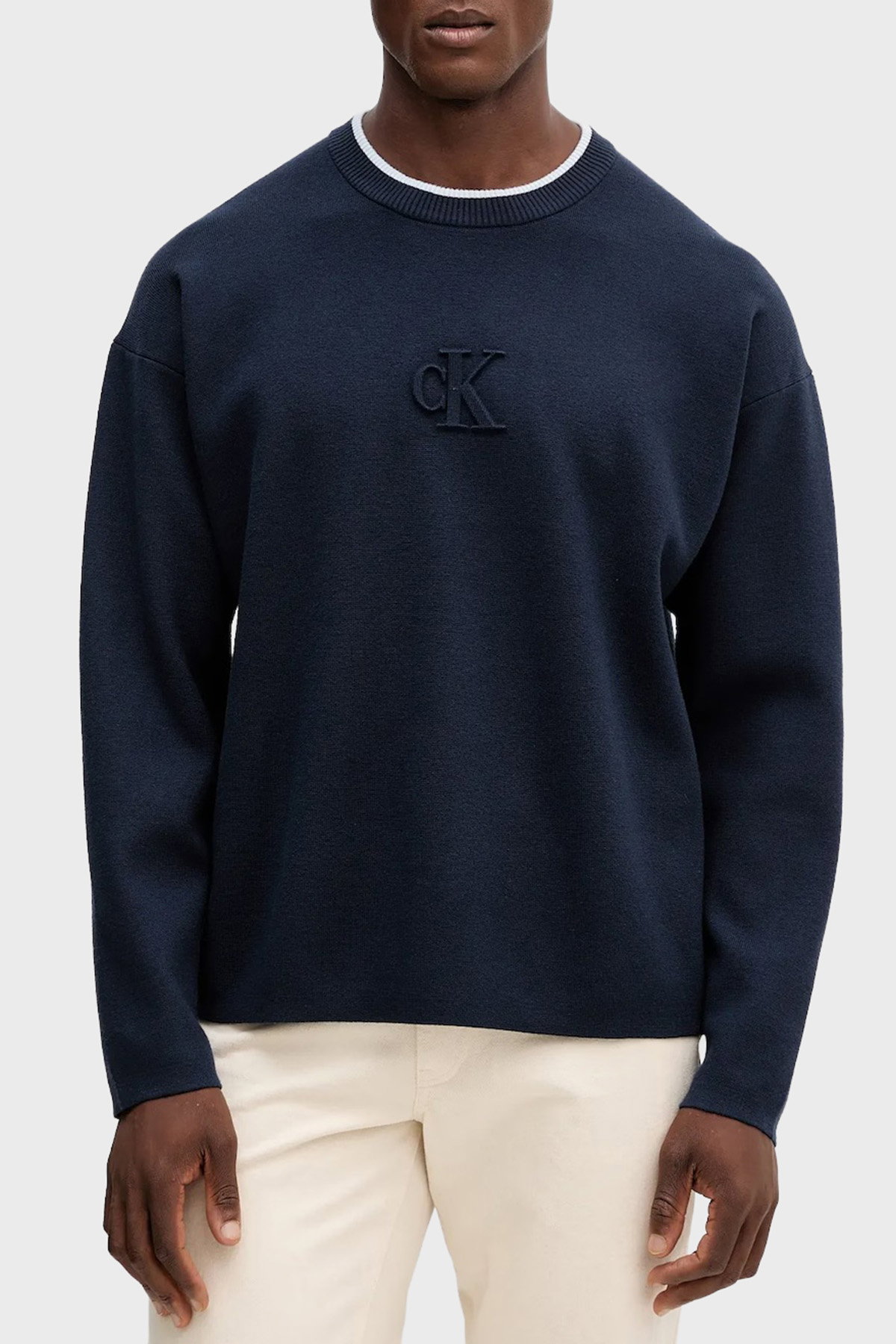 Calvin Klein Erkek Kazak LACIVERT