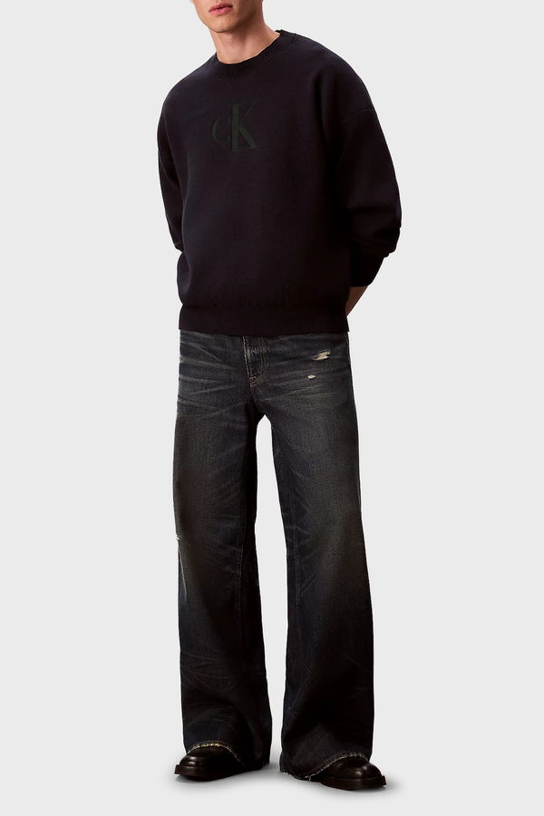 Calvin Klein Erkek Kazak LACIVERT