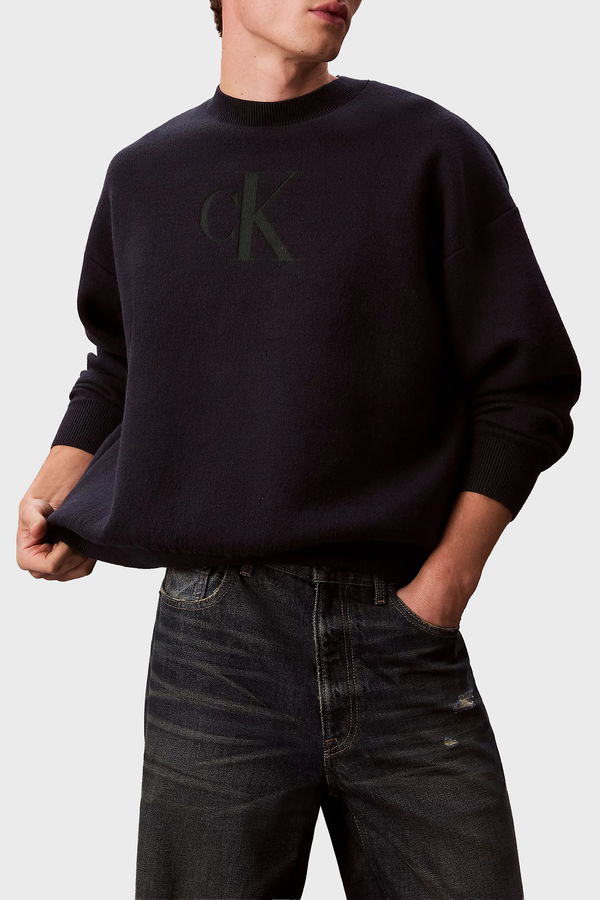 Calvin Klein Erkek Kazak LACIVERT