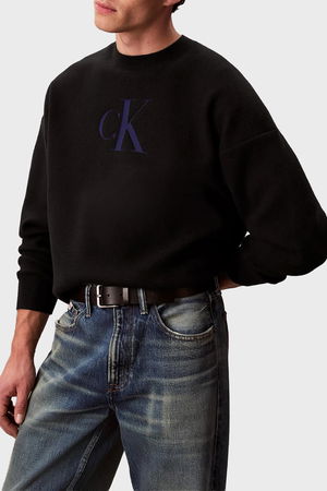 Calvin Klein Erkek Kazak SIYAH