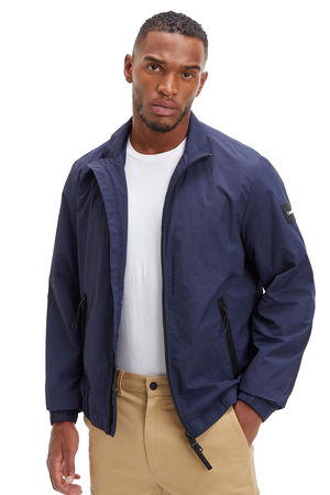Calvin Klein Erkek Kolej Yaka Bomber  Mont LACİVERT Calvin Klein Erkek Kolej Yaka Bomber  Mont LACİVERT
