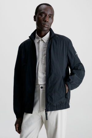 Calvin Klein  Kolej Yaka Bomber Mont SİYAH Calvin Klein  Kolej Yaka Bomber Mont SİYAH