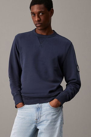 Calvin Klein Erkek Sweatshirt LACIVERT Calvin Klein Erkek Sweatshirt LACIVERT