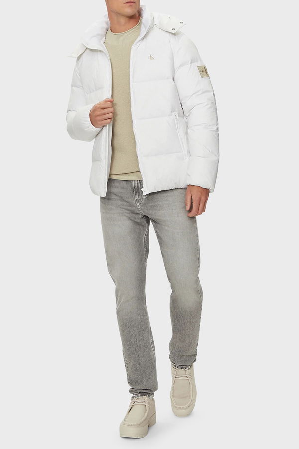Calvin Klein Erkek Mont Beyaz Calvin Klein Erkek Mont Beyaz