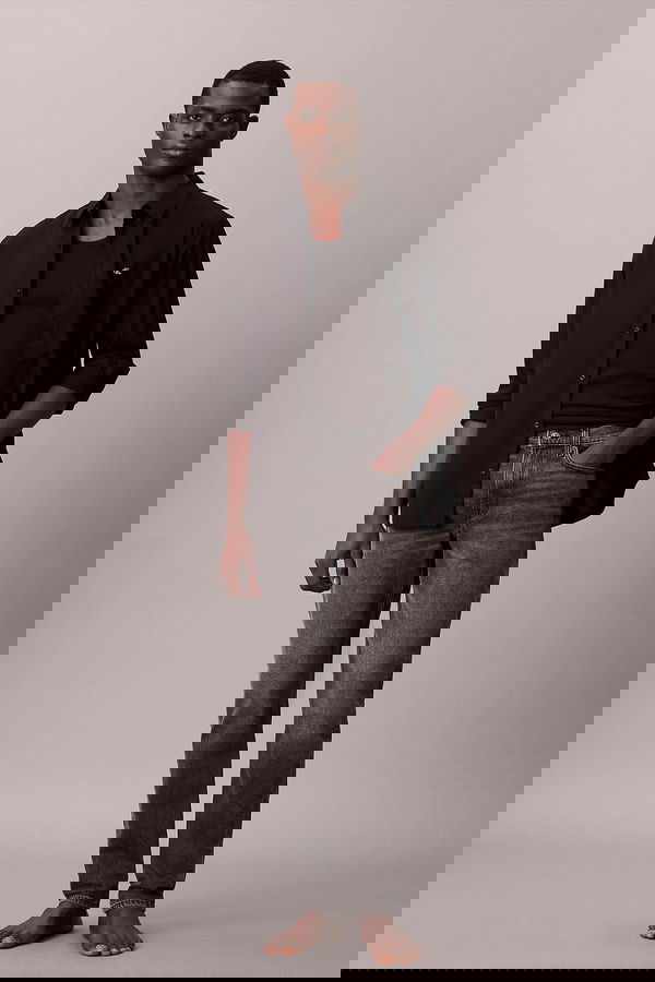 Calvin Klein Erkek Pantolon GRI