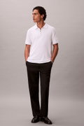 Calvin Klein Erkek Polo Yaka T-shirt BEYAZ