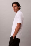 Calvin Klein Erkek Polo Yaka T-shirt BEYAZ