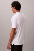 Calvin Klein Erkek Polo Yaka T-shirt BEYAZ