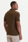 Calvin Klein Erkek  Polo Yaka T-shirt HAKI