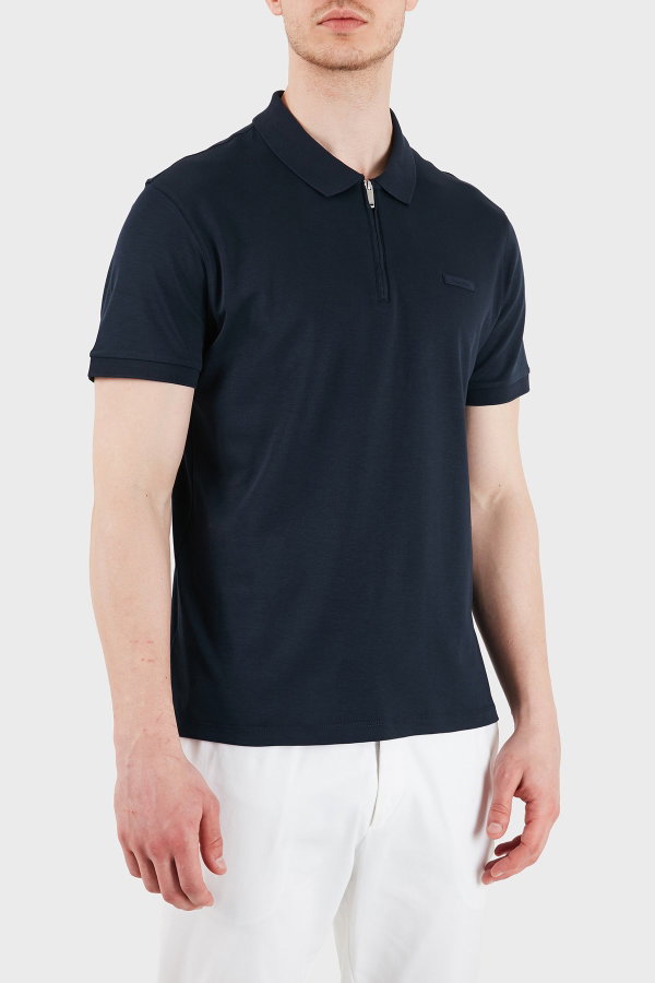 Calvin Klein Erkek Polo Yaka T-shirt LACIVERT