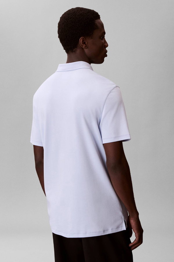 Calvin Klein Erkek  Polo Yaka T-shirt LILA