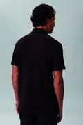 Calvin Klein Erkek Polo Yaka T-shirt SIYAH
