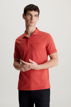 Calvin Klein Erkek Polo Yaka T-shirt Kırmızı Calvin Klein Erkek Polo Yaka T-shirt Kırmızı