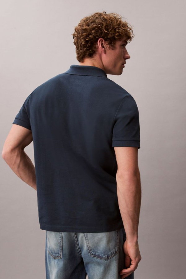 Calvin Klein Erkek Polo Yaka T-shirt LACIVERT