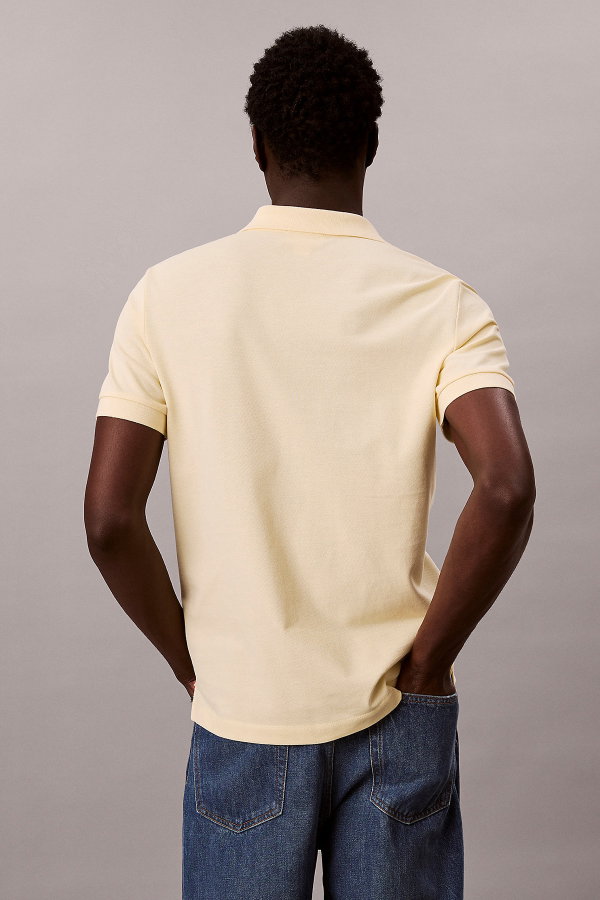 Calvin Klein Erkek Polo Yaka T-shirt SARI