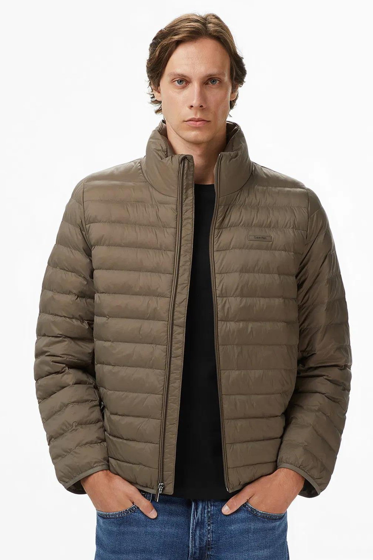 Calvin Klein Erkek Şişme Mont HAKI