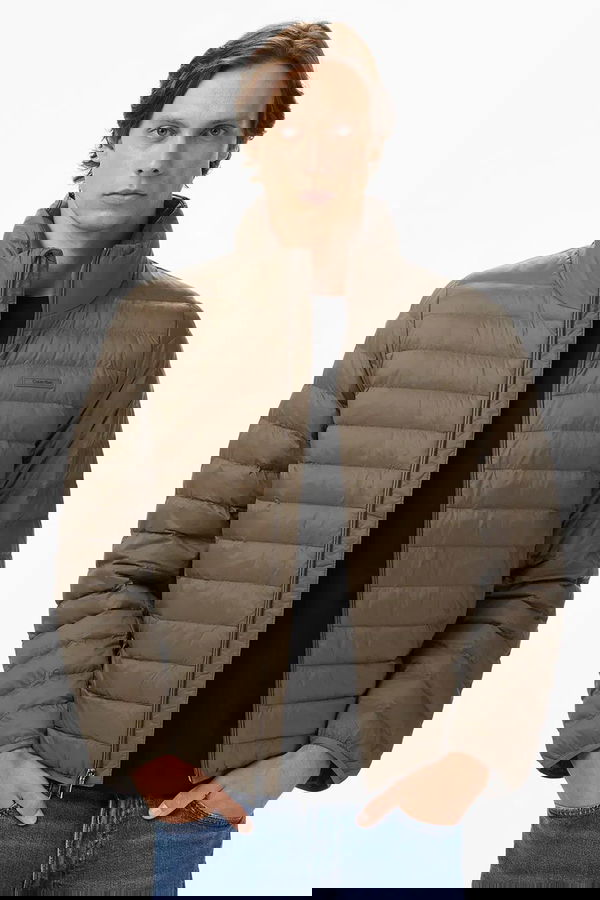 Calvin Klein Erkek Şişme Mont HAKI