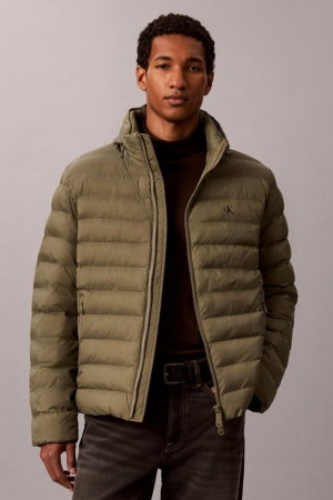 Calvin Klein Erkek Şişme Mont HAKI