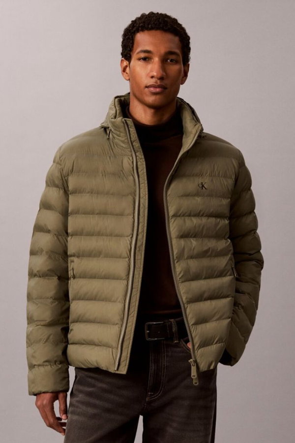 Calvin Klein Erkek Şişme Mont HAKI
