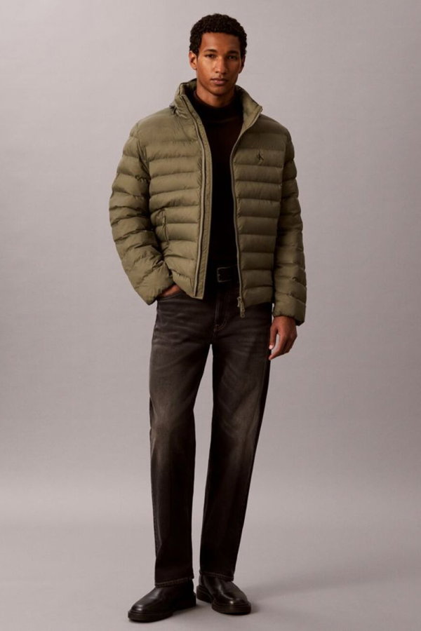 Calvin Klein Erkek Şişme Mont HAKI