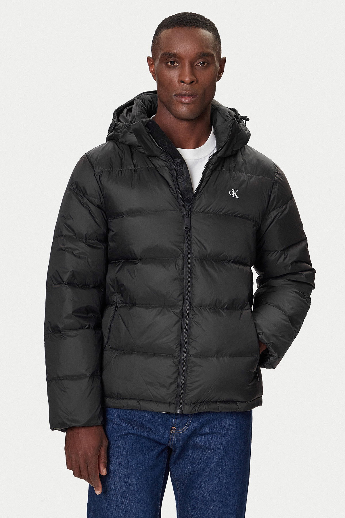 Calvin Klein Erkek Şişme Mont SIYAH