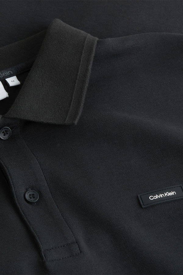 Calvin Klein Erkek  Polo Yaka T-shirt SİYAH