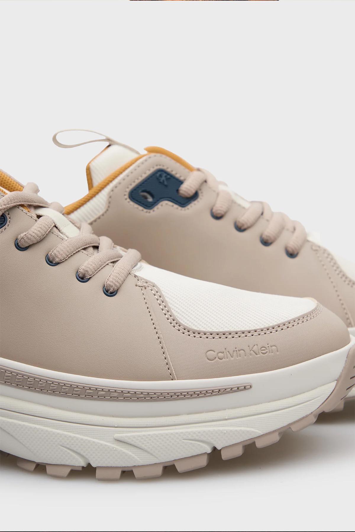 Calvin Klein Erkek Spor Ayakkabı BEJ
