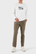 Calvin Klein Erkek Sweatshirt Beyaz