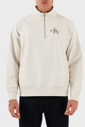Calvin Klein Erkek Sweatshirt EKRU Calvin Klein Erkek Sweatshirt EKRU