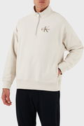 Calvin Klein Erkek Sweatshirt EKRU Calvin Klein Erkek Sweatshirt EKRU