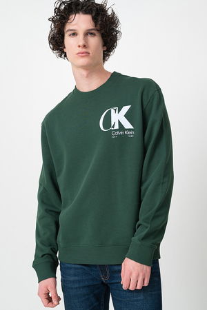 Calvin Klein Erkek Sweatshirt HAKI Calvin Klein Erkek Sweatshirt HAKI