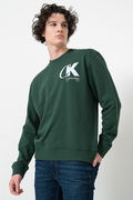 Calvin Klein Erkek Sweatshirt HAKI Calvin Klein Erkek Sweatshirt HAKI